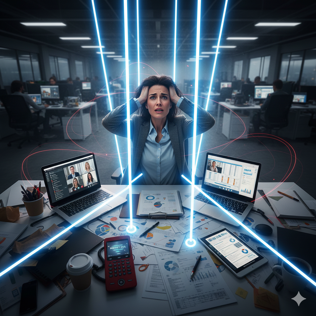 Stress - der unsichtbare Treiber der Erschöpfung